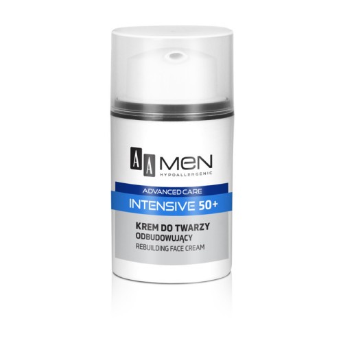 AA MEN ADVANCED CARE INTENSIVE 50+ Rebuilding & Regenerating Face Cream 50ml