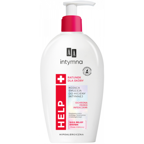 AA INTYMNA HELP SOOTHING EMULSION FOR INTIMATE HYGIENE 300 ML