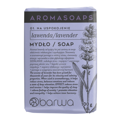 BARWA AROMA SOAPS Lavender bar soap 100 g