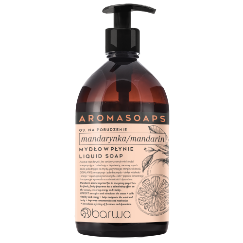 BARWA AROMA SOAPS Liquid soap tangerine 500 ml