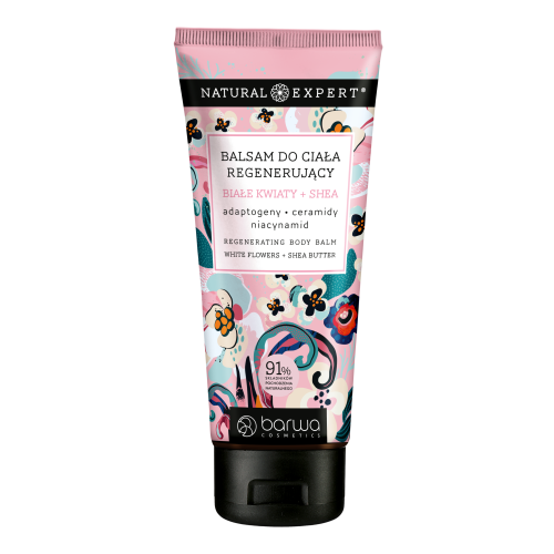BARWA NATURAL EXPERT REGENERATING BODY BALM WHITE FLOWERS + SHEA 200ML