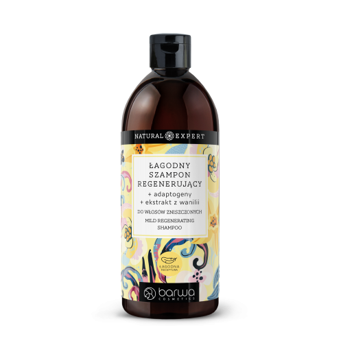 BARWA NATURAL EXPERT MILD REGENERATING SHAMPOO 480ML