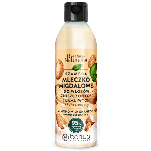 BARWA NATURAL ALMOND MILK SHAMPOO RECONSTRUCTIVE 300ML
