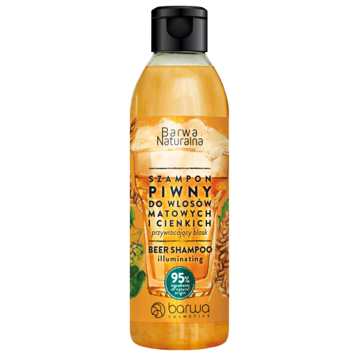 BARWA NATURAL BEER YEAST SHAMPOO RESTORING RADIANCE 300ml