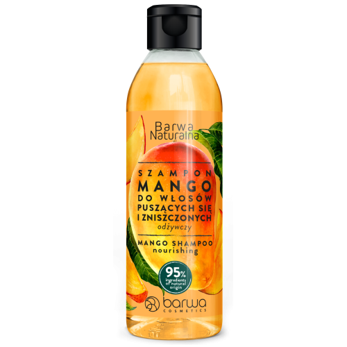 BARWA NATURAL MANGO NOURISHING SHAMPOO FOR FRIZZY AND DAMAGED HAIR 300ml