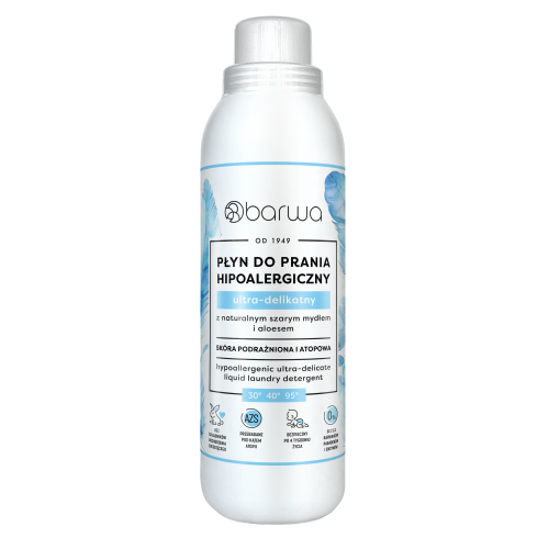 BARWA Hypoallergenic ultra-delicate liquid laundry detergent 1l
