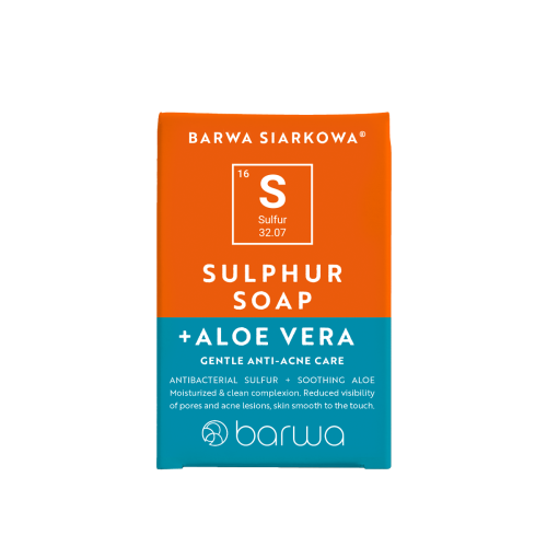 BARWA SULFUR Anti-acne soap with aloe 100g