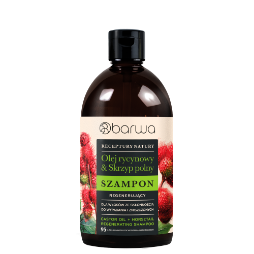 BARWA RECEPTURY NATURY Regenerating Shampoo Castor Oil + Horsetail 380 ml
