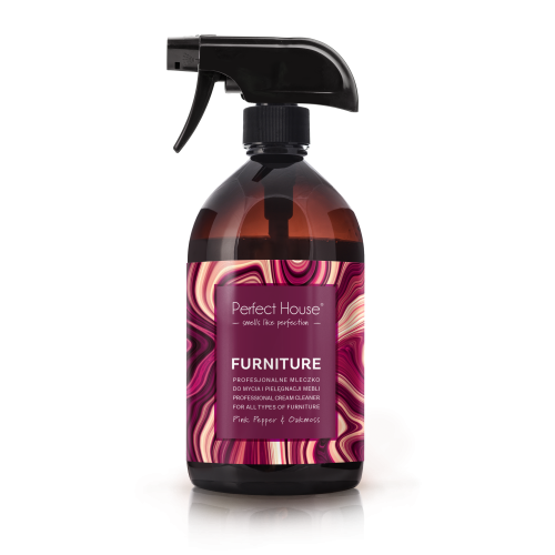 BARWA PERFECT HOUSE FURNITURE PROFESSIONAL MILK FOR CLEANING AND CARING FOR FURNITURE 450ML