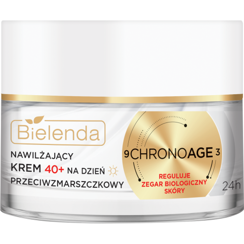 BIELENDA CHRONO AGE 24H MOISTURIZING ANTI-WRINKLE DAY CREAM 40+, 50 ML