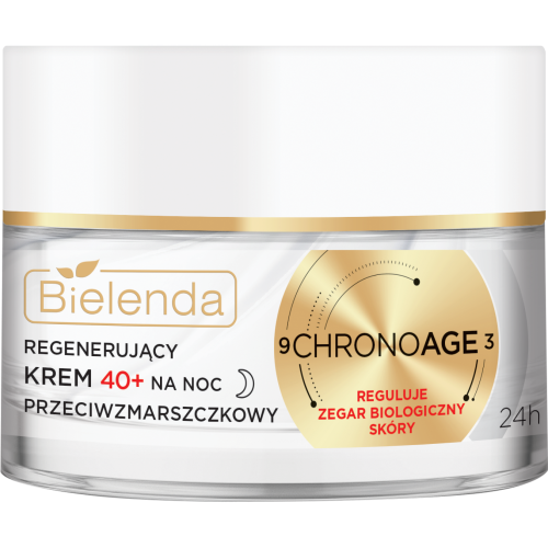 BIELENDA CHRONO AGE 24H REGENERATING ANTI-WRINKLE NIGHT CREAM 40+, 50 ML