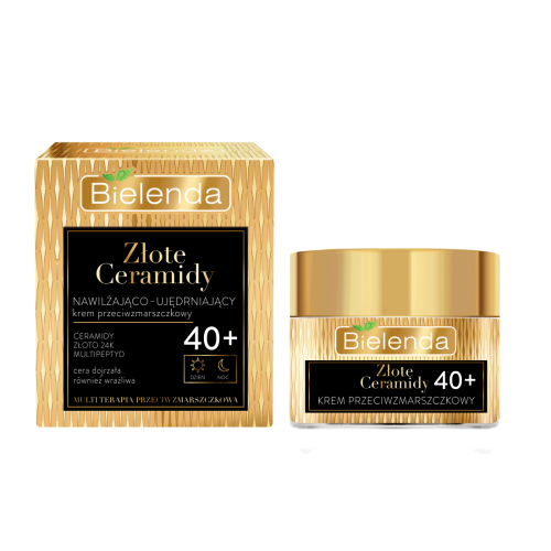 BIELENDA GOLDEN CERAMIDES Moisturizing and firming anti-wrinkle cream 40+ DAY / NIGHT 50ML