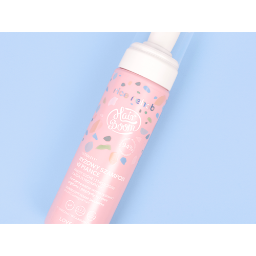 BODY BOOM  Hairboom Rice Rehab- Ultralight Rice Shampoo in Hair Focus, 200ml