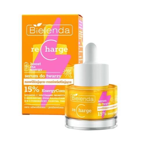 BIELENDA RECHARGE FACE SERUM MOISTURIZING - ILLUMINATING 30ml