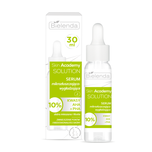 BIELENDA SKIN ACADEMY SOLUTION MICRO-EXFOLIATING AND SMOOTHING SERUM 30ML