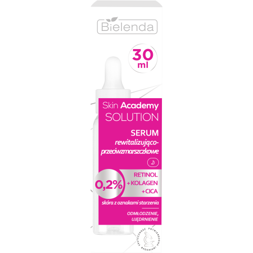 BIELENDA SKIN ACADEMY SOLUTION REVITALIZING AND ANTI-WRINKLE SERUM 30ML