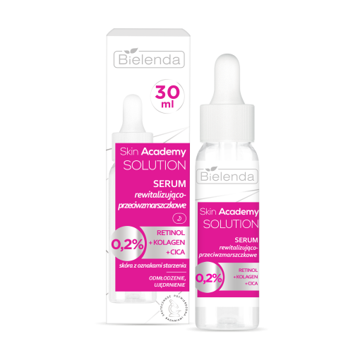 BIELENDA SKIN ACADEMY SOLUTION REVITALIZING AND ANTI-WRINKLE SERUM 30ML