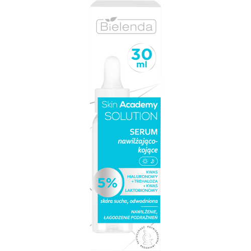 BIELENDA SKIN ACADEMY SOLUTION MOISTURIZING AND SOOTHING SERUM 30ML