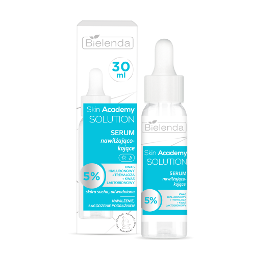 BIELENDA SKIN ACADEMY SOLUTION MOISTURIZING AND SOOTHING SERUM 30ML