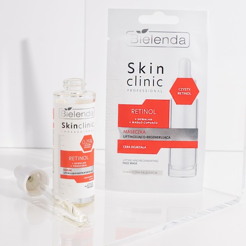 BIELENDA SKIN CLINIC PROFESSIONAL RETINOL lifting and regenerating mask, 8 g