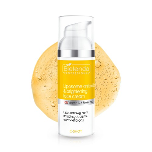 BIELENDA PROFESSIONAL C - SHOT Liposomal Antioxidant-Brightening Cream 10% Vitamin C and Ferulic Acid 50 ml