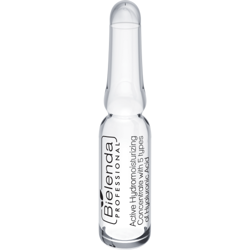 BIELENDA PROFESSIONAL ACTIVE HYDRO-MOISTURIZING CONCENTRATE 5 TYPES OF HYALURONIC ACID 10 x 3ml