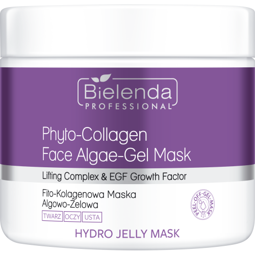 BIELENDA PROFESSIONAL HYDRO JELLY MASK PHYTO-COLLAGEN LIFTING ALGAE-GEL FACE MASK 190G