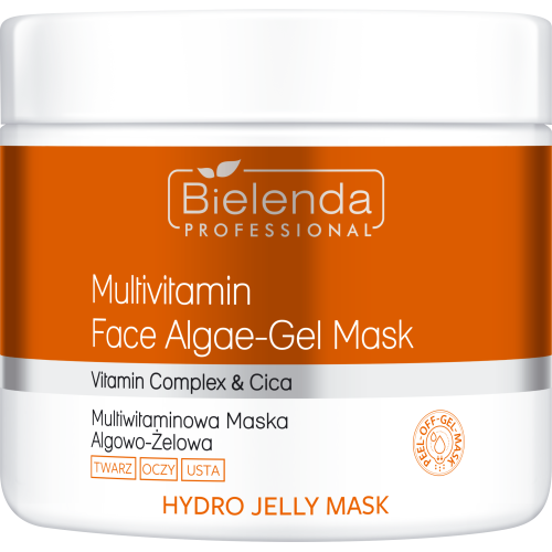 BIELENDA PROFESSIONAL HYDRO JELLY MASK MULTIVITAMINE ILLUMINATING ALGAE-GEL FACE MASK 190G