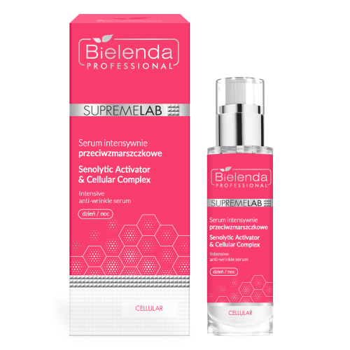 BIELENDA SUPREMELAB CELLULAR SERUM INTENSIVE ANTI-WRINKLE SENOLYTIC ACTIVATOR & CELLULAR COMPLEX 30ml