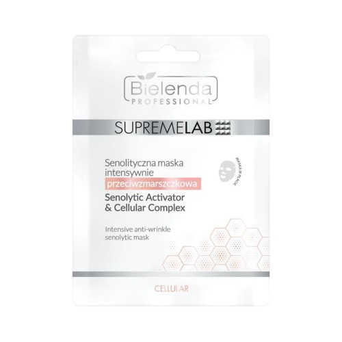 BIELENDA SUPREMELAB CELLULAR SENOLYTIC MASK INTENSIVE ANTI-WRINKLE