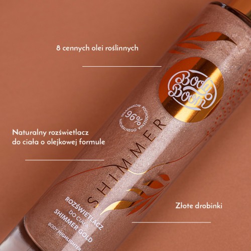 BODY BOOM BODY HIGHLIGHTER FOR ANY TYPE OF SKIN 100ml EXP: 01.2026