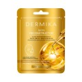 DERMIKA SKIN RECONTRUCTOR Highly concentrated golden serum – a reconstructor intensively rejuvenating, sheet mask for the face, 1 piece