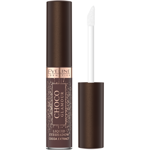 EVELINE CHOCO GLAMOUR LIQUID WATERPROOF EYESHADOW WITH COCOA EXTRACT no.05 6.5ml