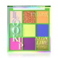 EVELINE EYESHADOW PALETTE LOOK UP 9 COLORS NEON LIME