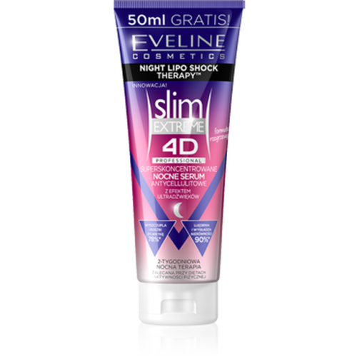 EVELINE Slim Extreme 4D Night Lipo Shock Therapy super concentrated anti-cellulite night serum 250ml