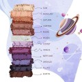 EVELINE MYSTIC GALAXY Eyeshadow palette 12 colors 12g