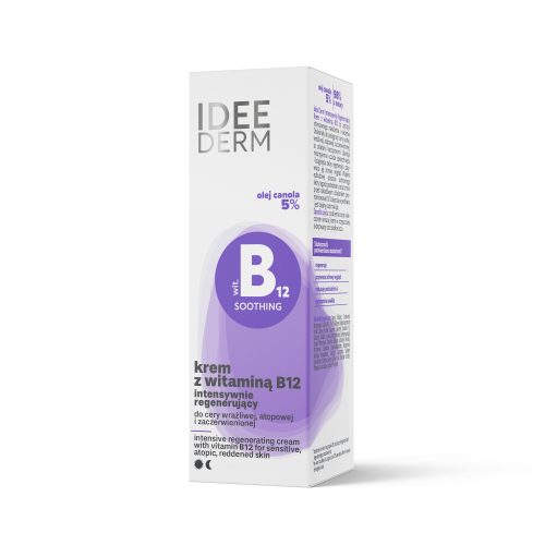 IDEEPHARM IDEE DERM Intensively Regenerating Cream with Vitamin B12 50ml