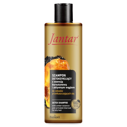 FARMONA JANTAR Shampoo with amber essence and activated carbon for oily hair 300ml