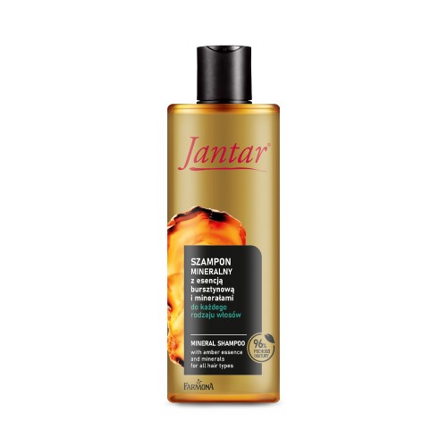 FARMONA JANTAR NEW MINERAL SHAMPOO WITH AMBER ESSENCE AND MINERALS FOR ALL TYPES OF HAIR 300ML