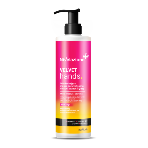 FARMONA NIVELAZIONE 2in1 Rejuvenating Enzymatic Hand Mask 200ml