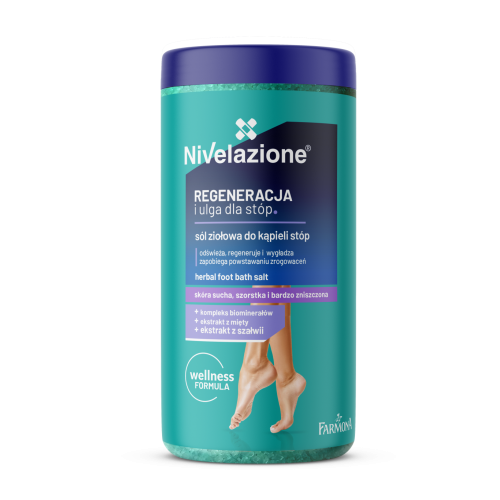 FARMONA NIVELAZIONE - HERBAL SALT TO THE FEET, 600 G.
