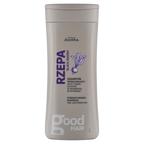 Joanna Black Radish Strengthening shampoo for thin and weak hair 200ml