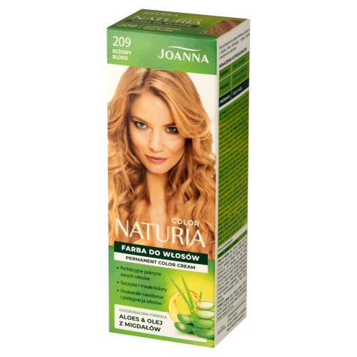 JOANNA NATURIA COLOR, 209 - BEIGE BLOND