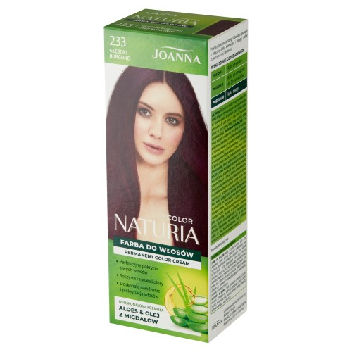 JOANNA NATURIA COLOR, 233 - DEEP BURGUNDY