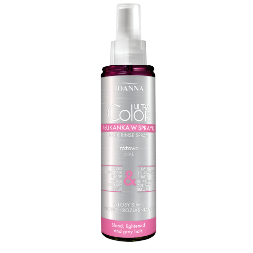 JOANNA ULTRA COLOR SYSTEM PINK HAIR RINSE IN SPRAY, 150ml