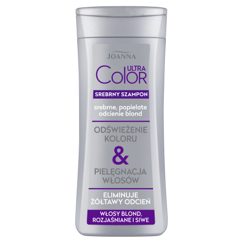 Joanna Ultra Color System Silver Shampoo for Silver and Ash Blond Hair shades 200ml