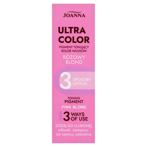 JOANNA ULTRA COLOR TONING PIGMENT PINK BLOND 100 ML