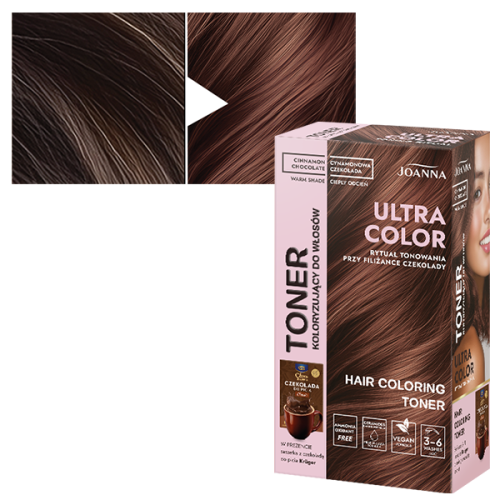 JOANNA ULTRA COLOR HAIR TONER Sweet Cappuccino 100 g