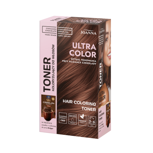 JOANNA ULTRA COLOR HAIR TONER Cinnamon chocolate 100 g
