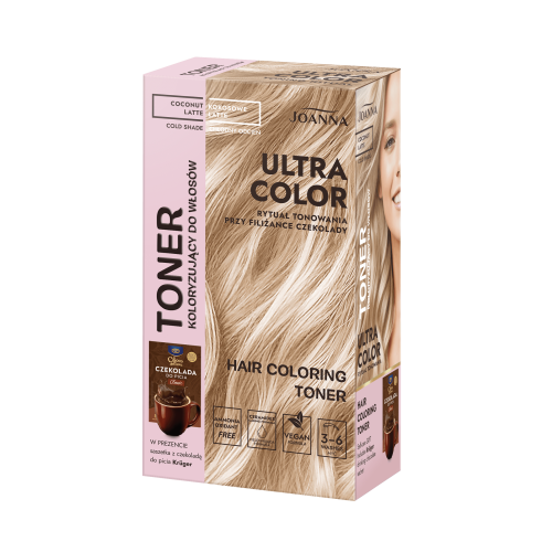 JOANNA ULTRA COLOR HAIR TONER Rose Latte 100 g